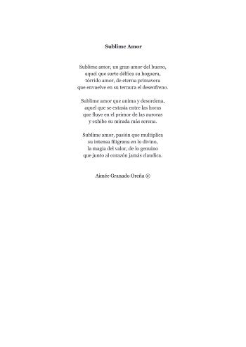Sublime Amor