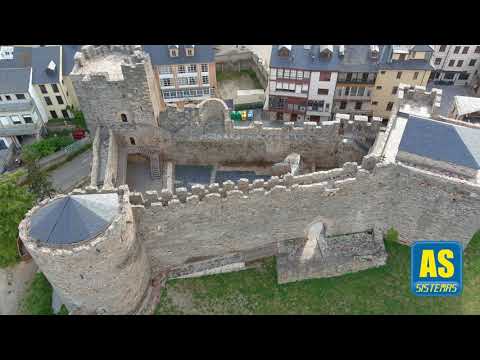 A Base de Dron: El Castillo de Ponferrada