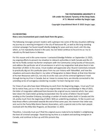 CLS Resignation: Revisiting...