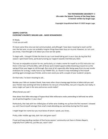 Everyone's Favorite Smiling Liar...