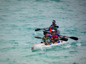 Neus Cobos and Lydia Carrasco of "Club de Pirag&uuml;ismo Pobla Marina" - XV Eurochallenge 2024