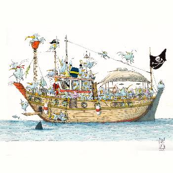 On the boat_ Birdies Life